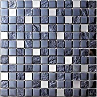 Decostyle DEC-47082624113 Mosaico Decorativo- Azul- 8 mm- 30 x 30 cm